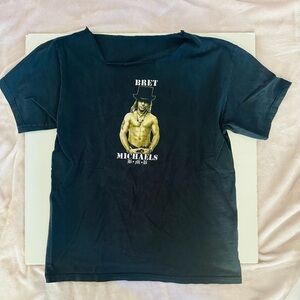Vintage Bret Michaels Tour Tee Shirt Rock Band Hair Metal Y2K